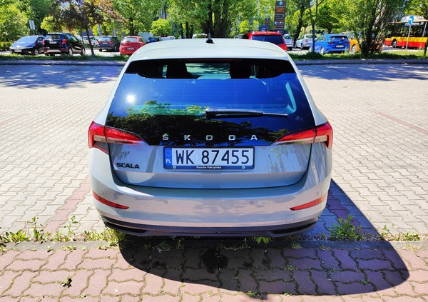 Skoda Scala cena 96900 przebieg: 3000, rok produkcji 2023 z Warszawa małe 211